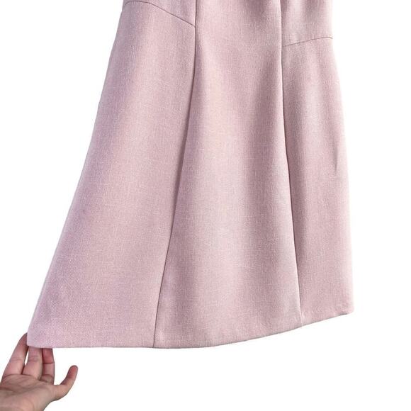 Gal Meets Glam Laurie Flutter Sleeve Mini Dress in Pink, Size 2 - Picture 12 of 16